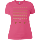 T-Shirts Hot Pink / X-Small Space Rabbits Women's Premium T-Shirt