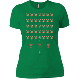 T-Shirts Kelly Green / X-Small Space Rabbits Women's Premium T-Shirt