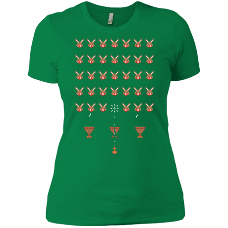 T-Shirts Kelly Green / X-Small Space Rabbits Women's Premium T-Shirt