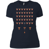 T-Shirts Midnight Navy / X-Small Space Rabbits Women's Premium T-Shirt