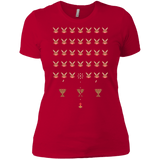 T-Shirts Red / X-Small Space Rabbits Women's Premium T-Shirt