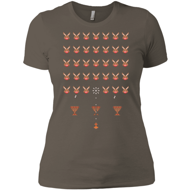 T-Shirts Warm Grey / X-Small Space Rabbits Women's Premium T-Shirt