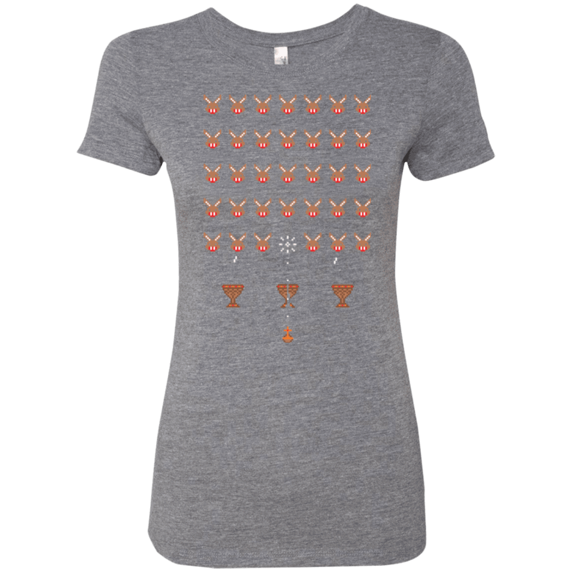 T-Shirts Premium Heather / Small Space Rabbits Women's Triblend T-Shirt