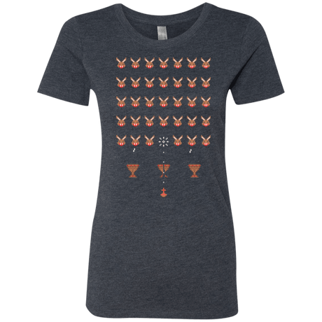 T-Shirts Vintage Navy / Small Space Rabbits Women's Triblend T-Shirt