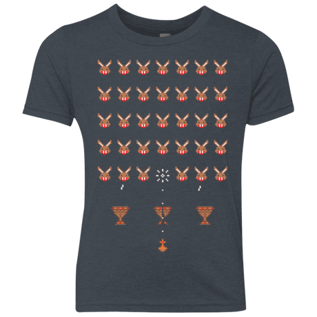 T-Shirts Vintage Navy / YXS Space Rabbits Youth Triblend T-Shirt