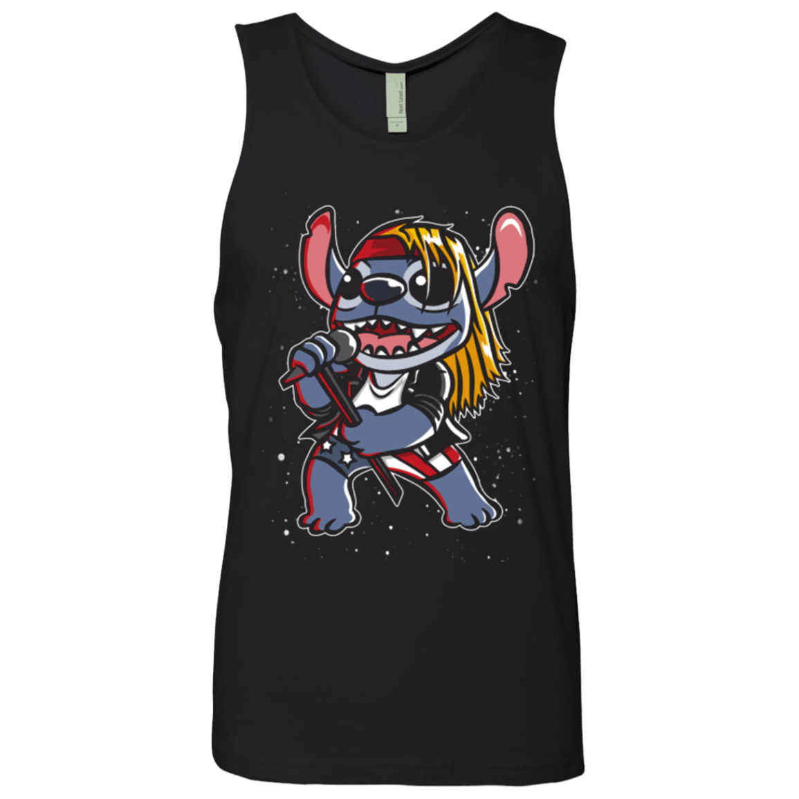 T-Shirts Black / Small Space & Roses Men's Premium Tank Top