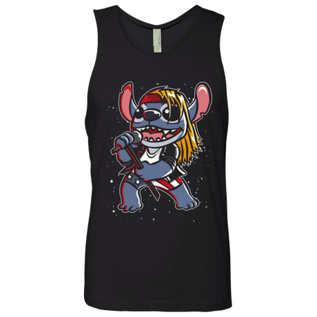 T-Shirts Black / Small Space & Roses Men's Premium Tank Top