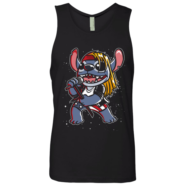 T-Shirts Black / Small Space & Roses Men's Premium Tank Top