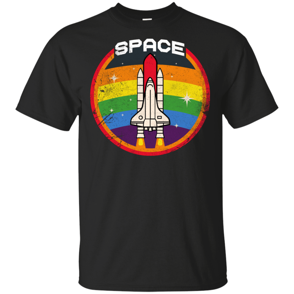T-Shirts Black / S Space Shuttle T-Shirt