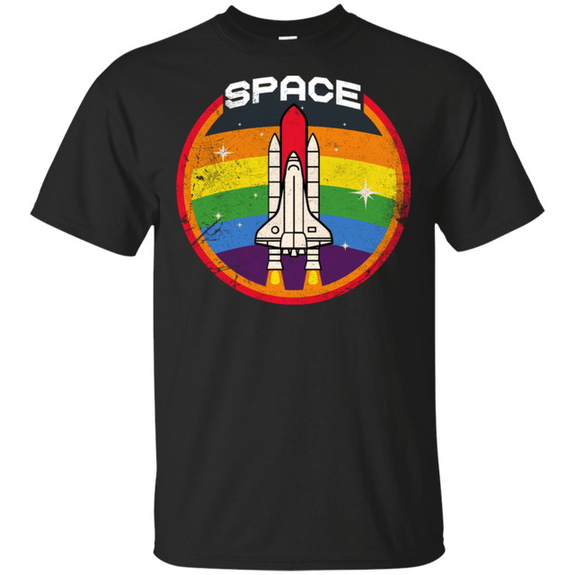 T-Shirts Black / S Space Shuttle T-Shirt