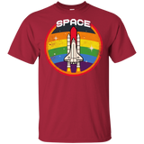 T-Shirts Cardinal / S Space Shuttle T-Shirt