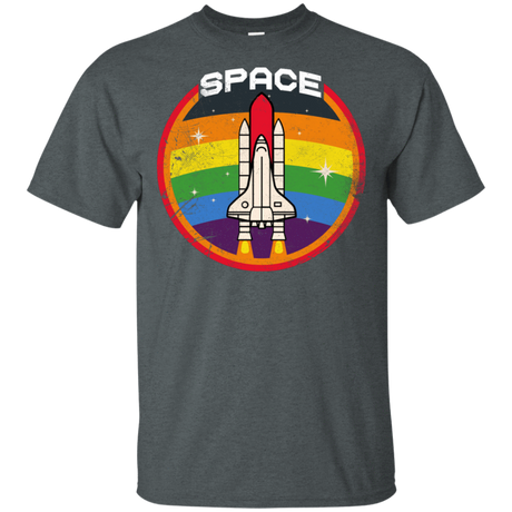T-Shirts Dark Heather / S Space Shuttle T-Shirt