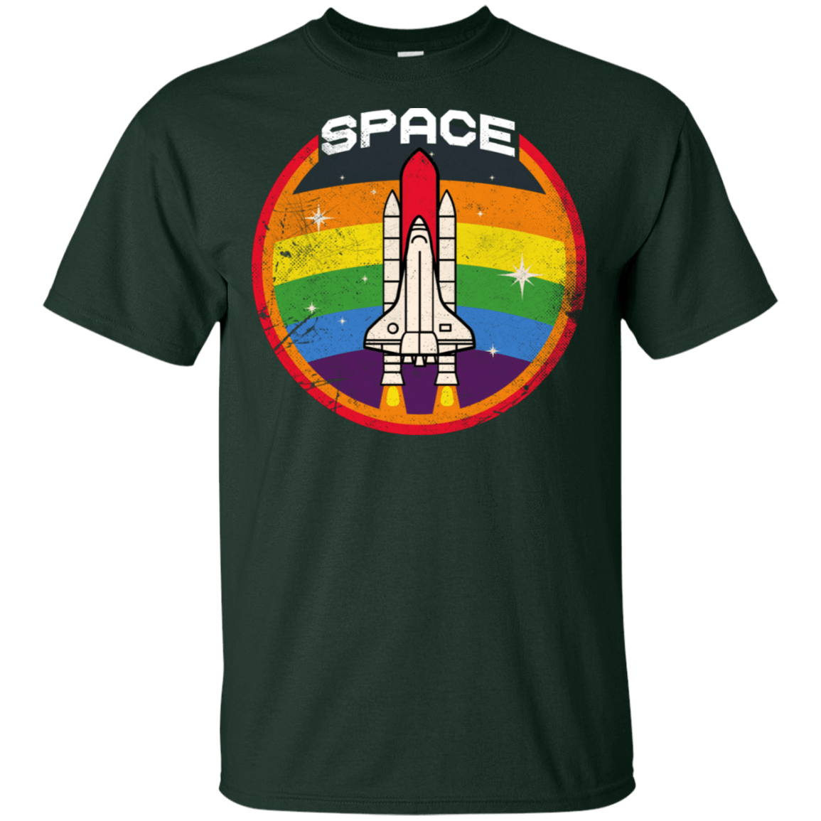 T-Shirts Forest / S Space Shuttle T-Shirt