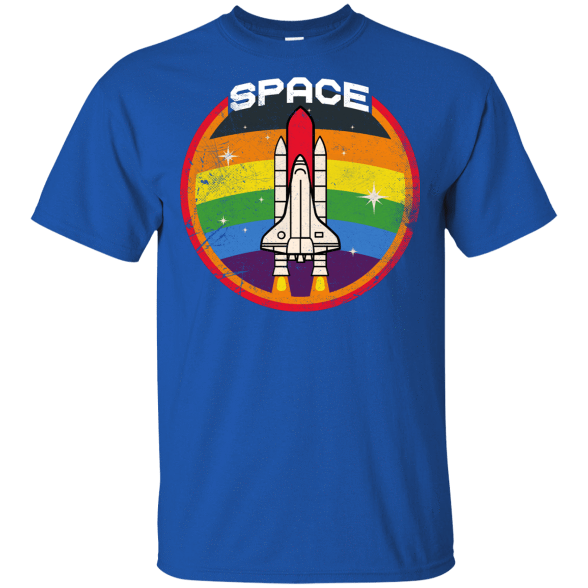 T-Shirts Royal / S Space Shuttle T-Shirt