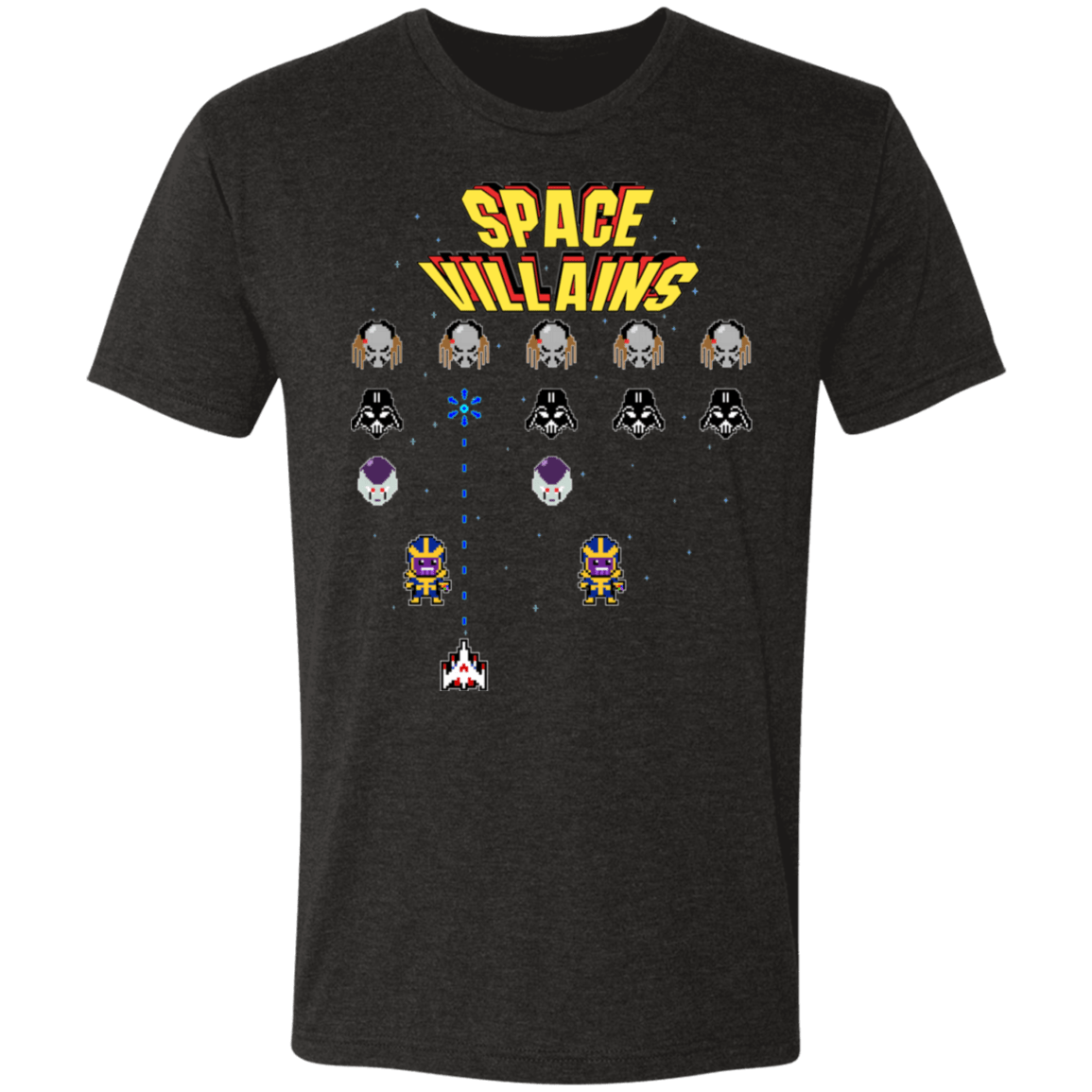 T-Shirts Vintage Black / S Space Villains Men's Triblend T-Shirt