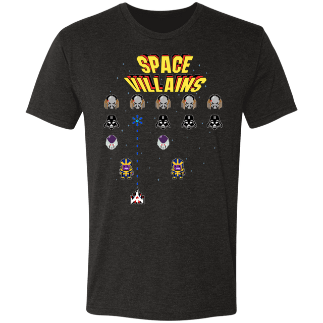 T-Shirts Vintage Black / S Space Villains Men's Triblend T-Shirt
