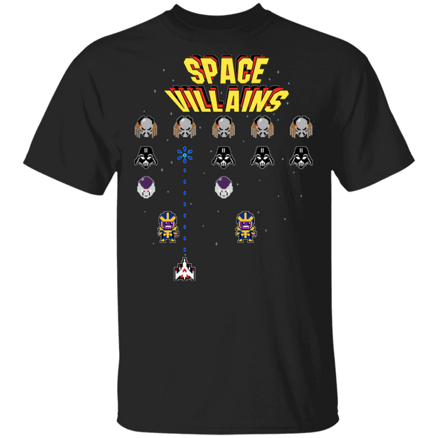 T-Shirts Black / S Space Villains T-Shirt