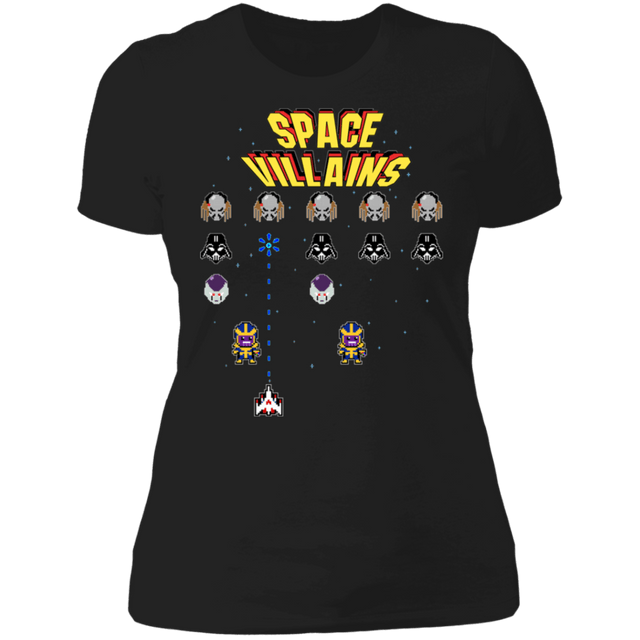 T-Shirts Black / X-Small Space Villains Women's Premium T-Shirt