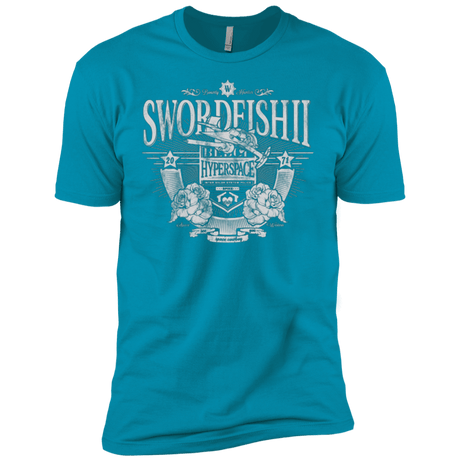 T-Shirts Turquoise / YXS Space Western Boys Premium T-Shirt