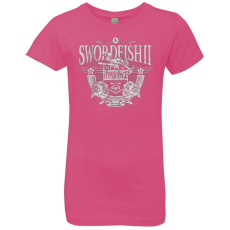 T-Shirts Hot Pink / YXS Space Western Girls Premium T-Shirt