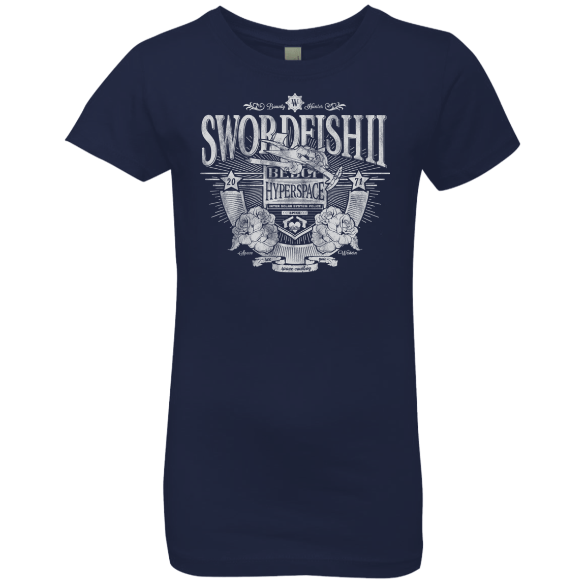 Space Western Girls Premium T-Shirt