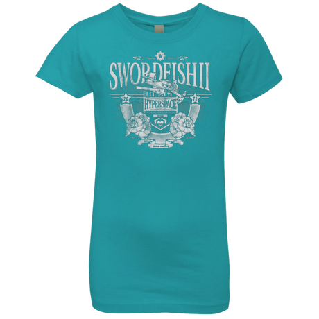 T-Shirts Tahiti Blue / YXS Space Western Girls Premium T-Shirt