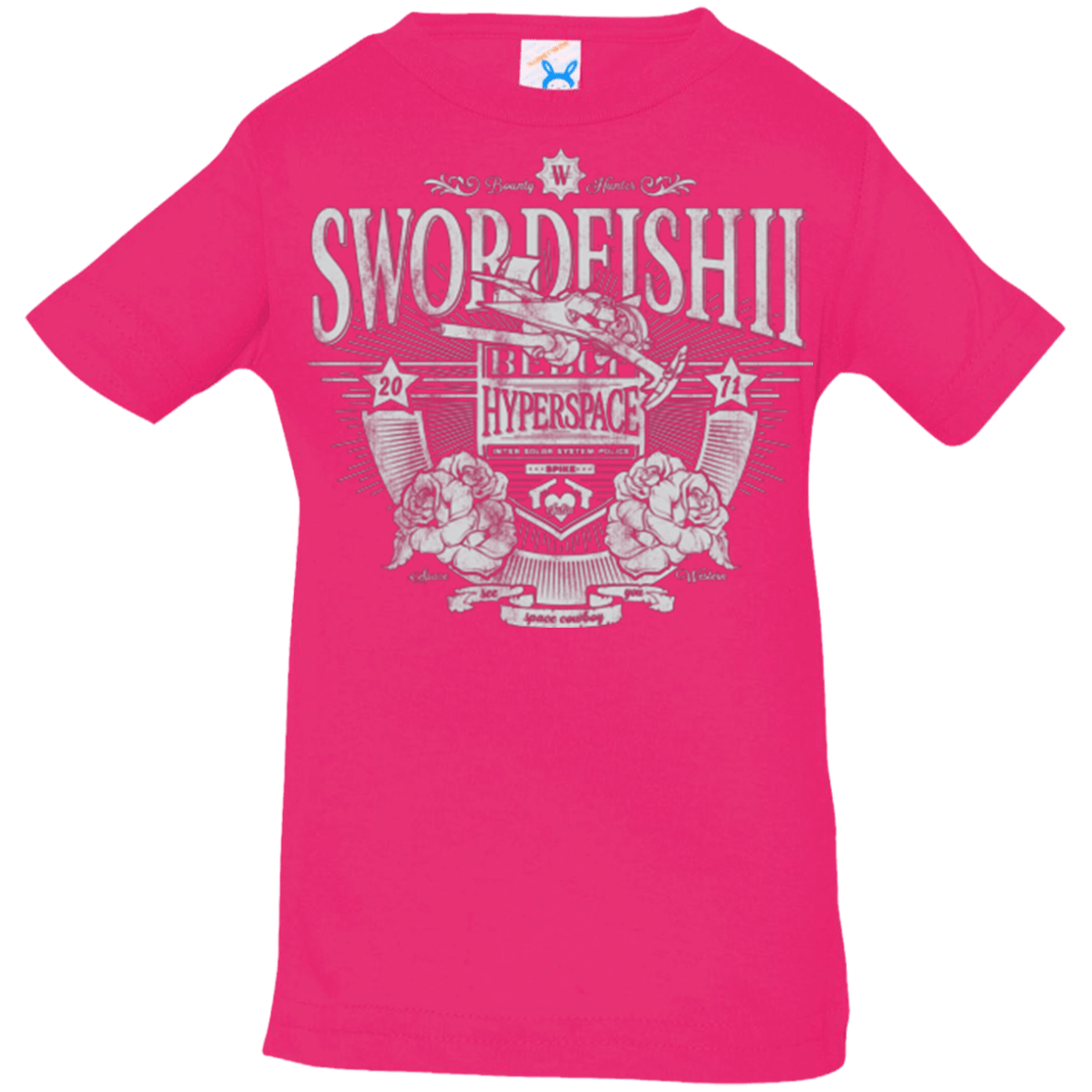 T-Shirts Hot Pink / 6 Months Space Western Infant Premium T-Shirt