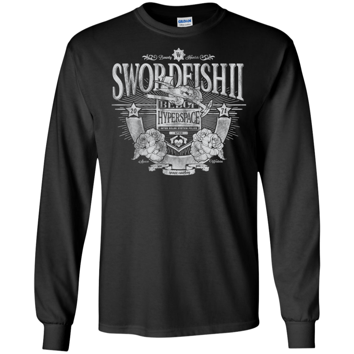 Space Western Men's Long Sleeve T-Shirt