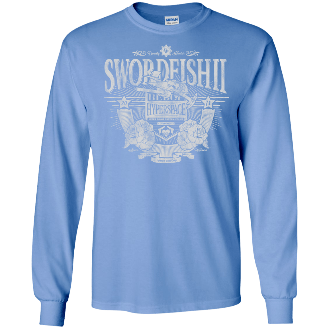 Space Western Men's Long Sleeve T-Shirt