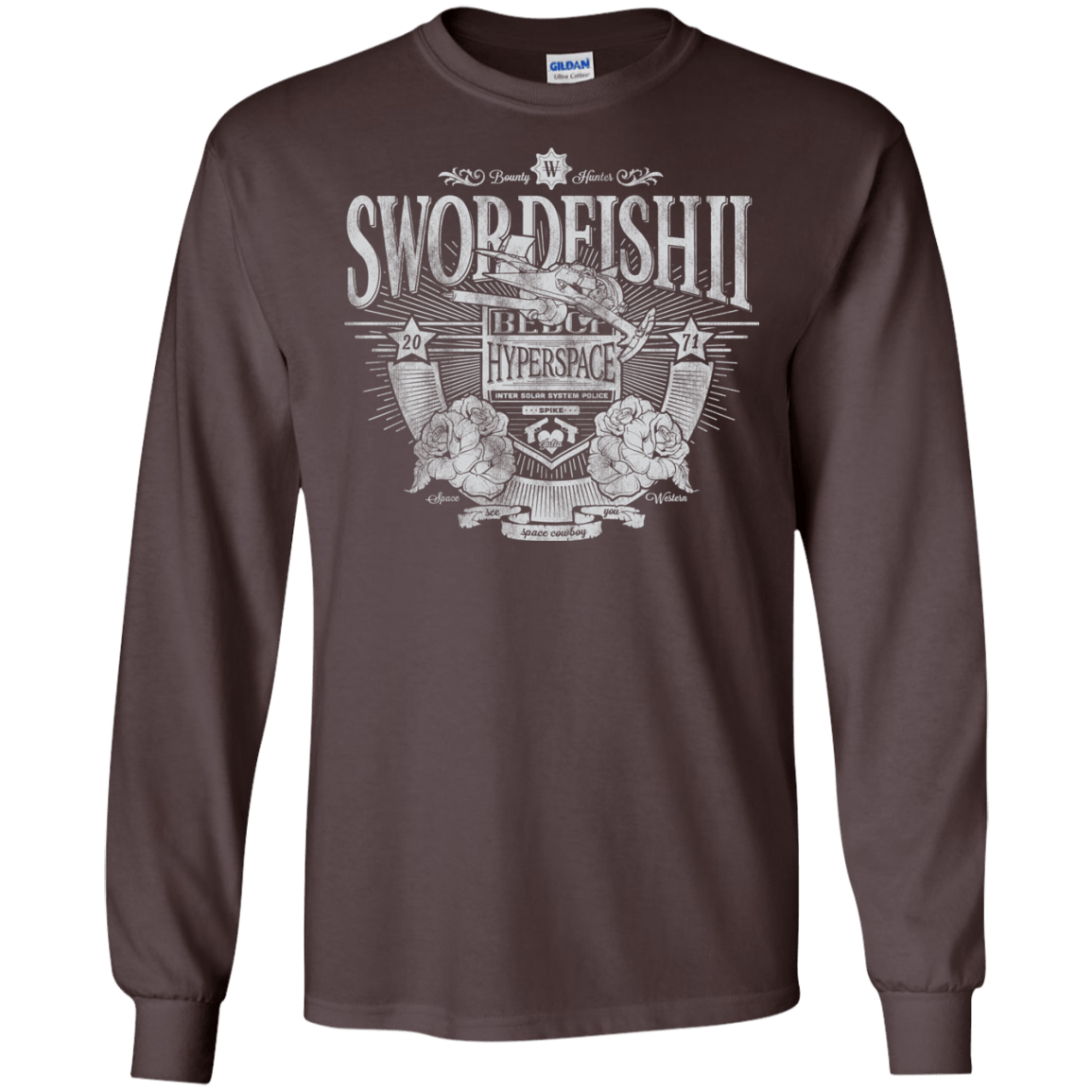 Space Western Men's Long Sleeve T-Shirt