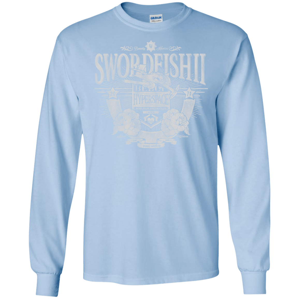 Space Western Men's Long Sleeve T-Shirt