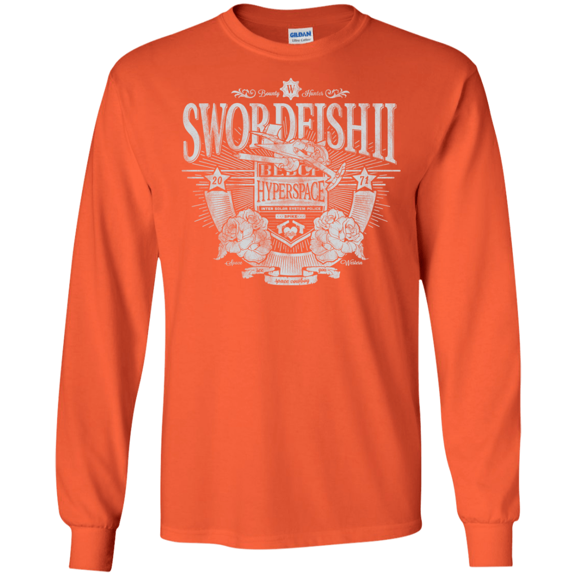 Space Western Men's Long Sleeve T-Shirt