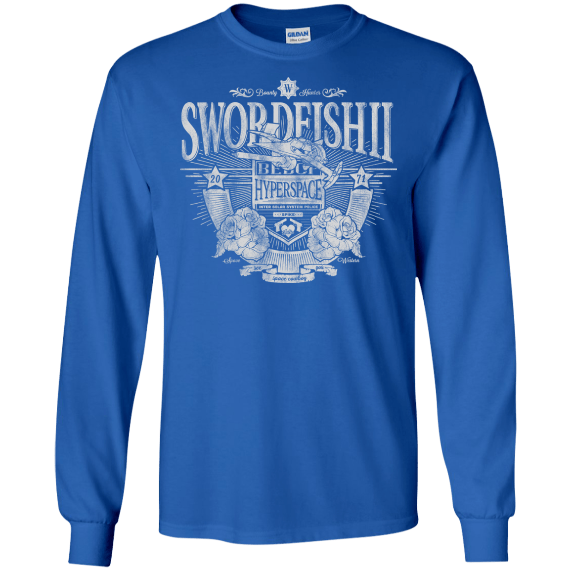 Space Western Men's Long Sleeve T-Shirt