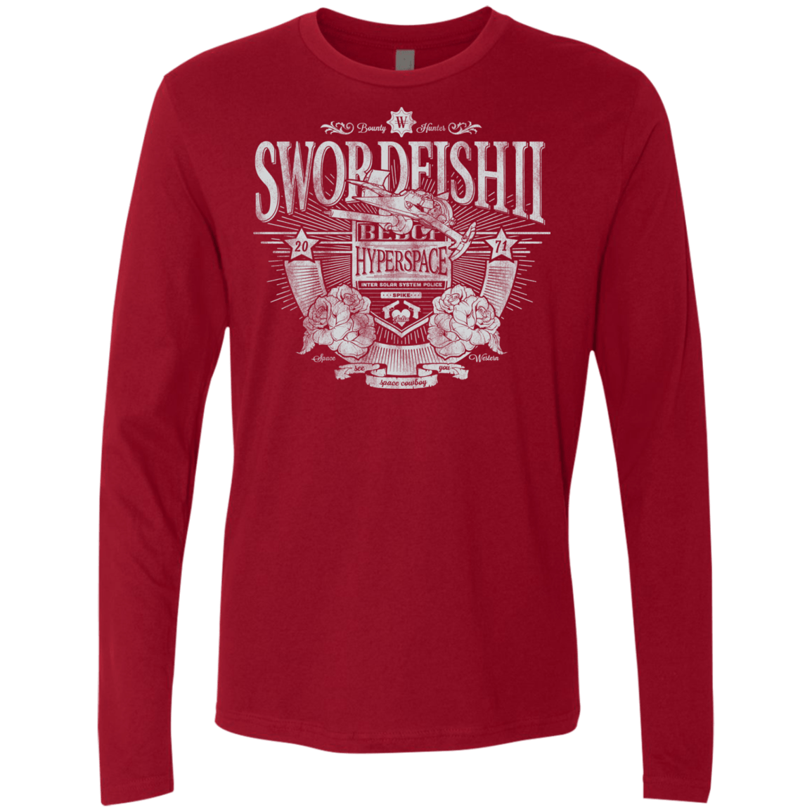 Space Western Men's Premium Long Sleeve