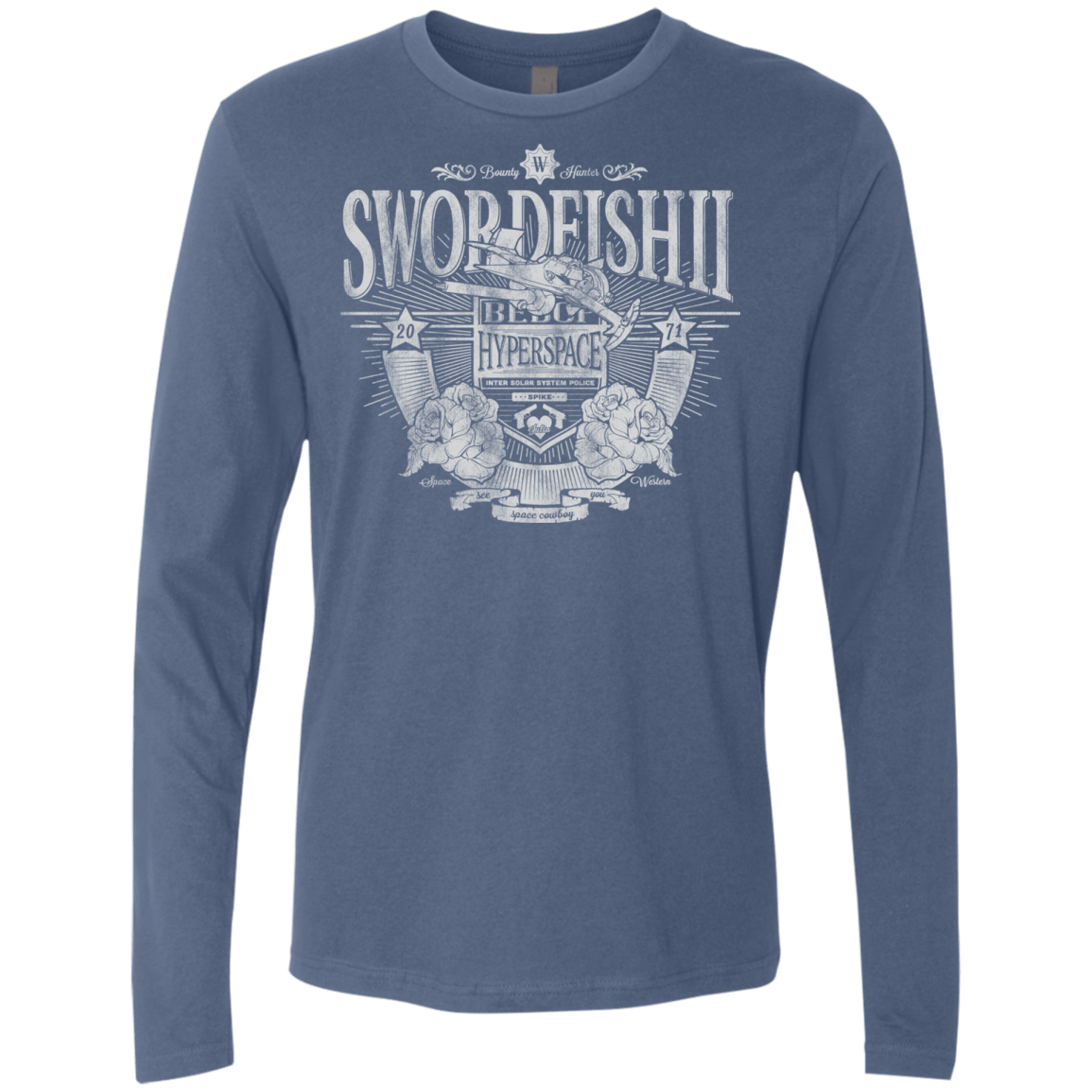Space Western Men's Premium Long Sleeve