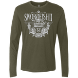 T-Shirts Military Green / Small Space Western Men's Premium Long Sleeve