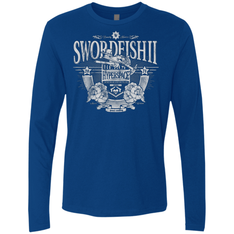 T-Shirts Royal / Small Space Western Men's Premium Long Sleeve