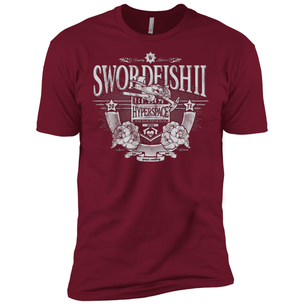 T-Shirts Cardinal / X-Small Space Western Men's Premium T-Shirt