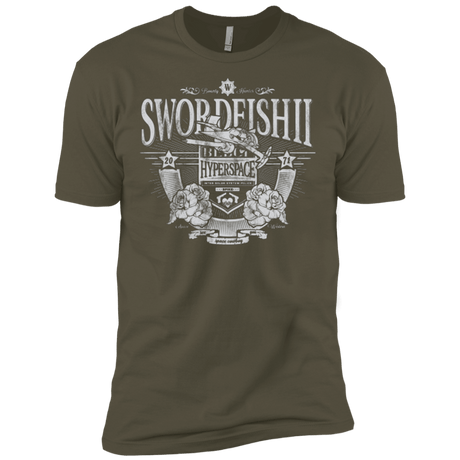 T-Shirts Military Green / X-Small Space Western Men's Premium T-Shirt