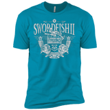 T-Shirts Turquoise / X-Small Space Western Men's Premium T-Shirt