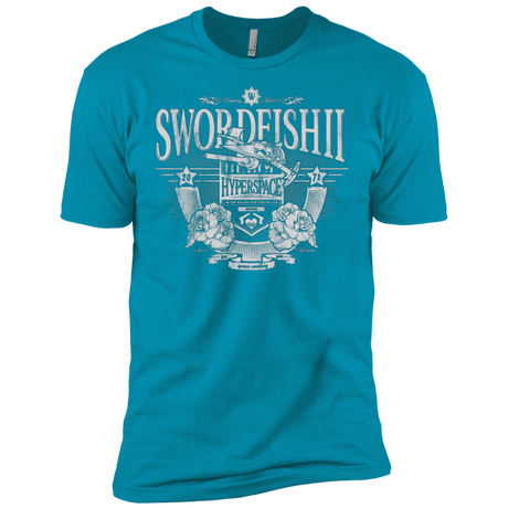 T-Shirts Turquoise / X-Small Space Western Men's Premium T-Shirt