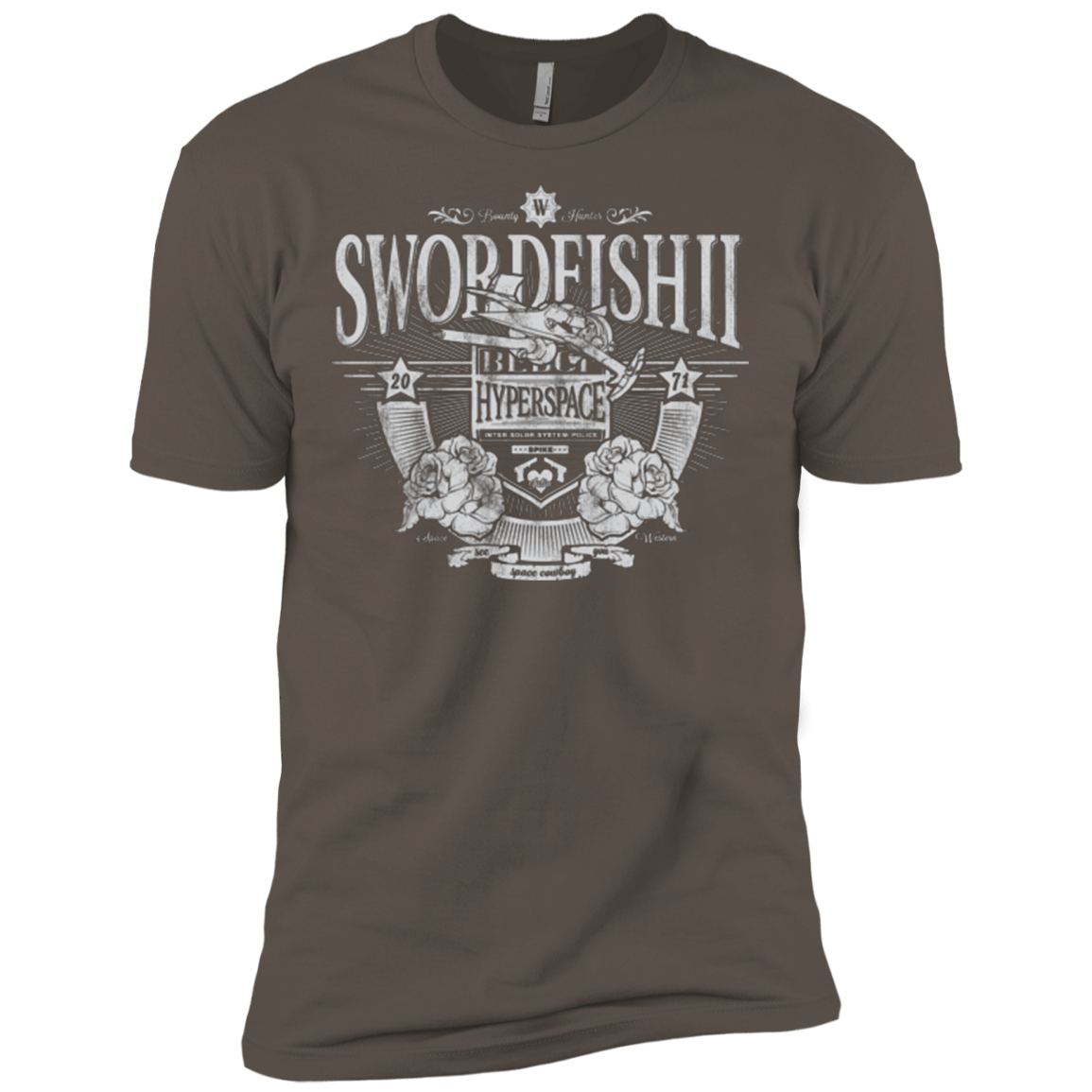 T-Shirts Warm Grey / X-Small Space Western Men's Premium T-Shirt