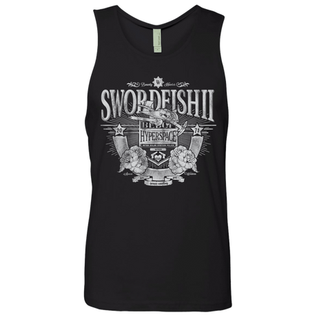 T-Shirts Black / S Space Western Men's Premium Tank Top