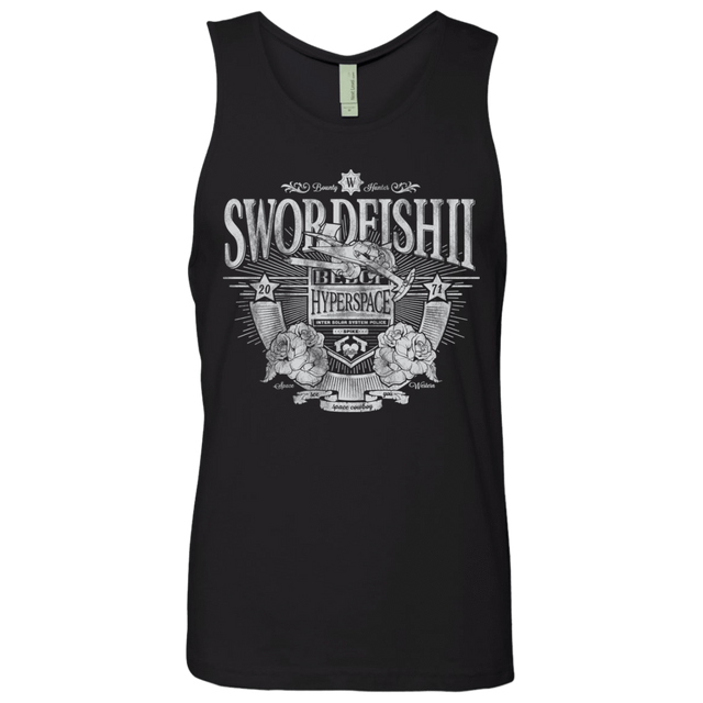 T-Shirts Black / S Space Western Men's Premium Tank Top