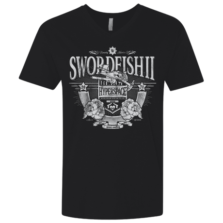 T-Shirts Black / X-Small Space Western Men's Premium V-Neck