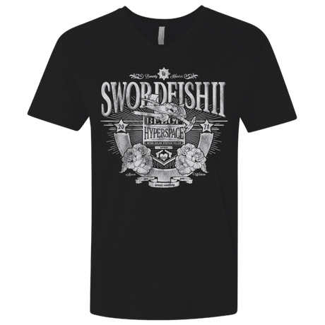 T-Shirts Black / X-Small Space Western Men's Premium V-Neck