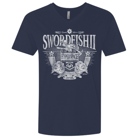 T-Shirts Midnight Navy / X-Small Space Western Men's Premium V-Neck