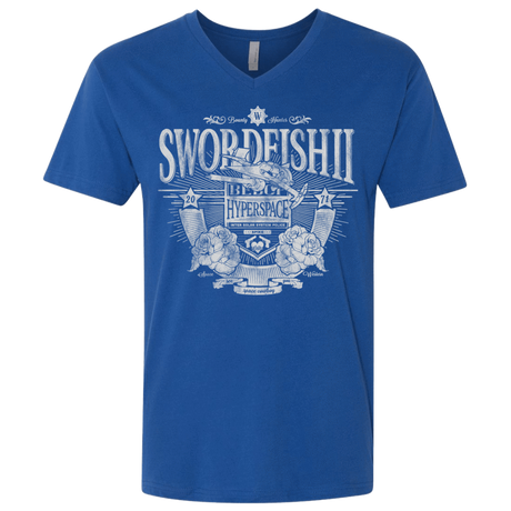 T-Shirts Royal / X-Small Space Western Men's Premium V-Neck