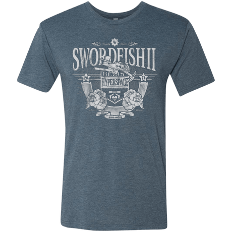 T-Shirts Indigo / Small Space Western Men's Triblend T-Shirt