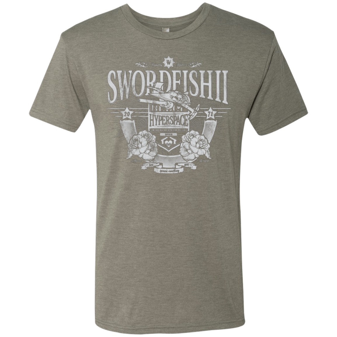 T-Shirts Venetian Grey / Small Space Western Men's Triblend T-Shirt